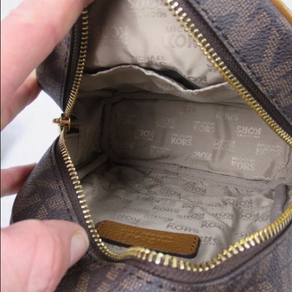 NWT MICHAEL KORS ABBEY BROWN ACORN BACKPACK XSMALL - Picture 8 of 8